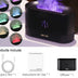 Flame Ultrasonic Aromatherapy Essential Oil Diffuser 180 ml