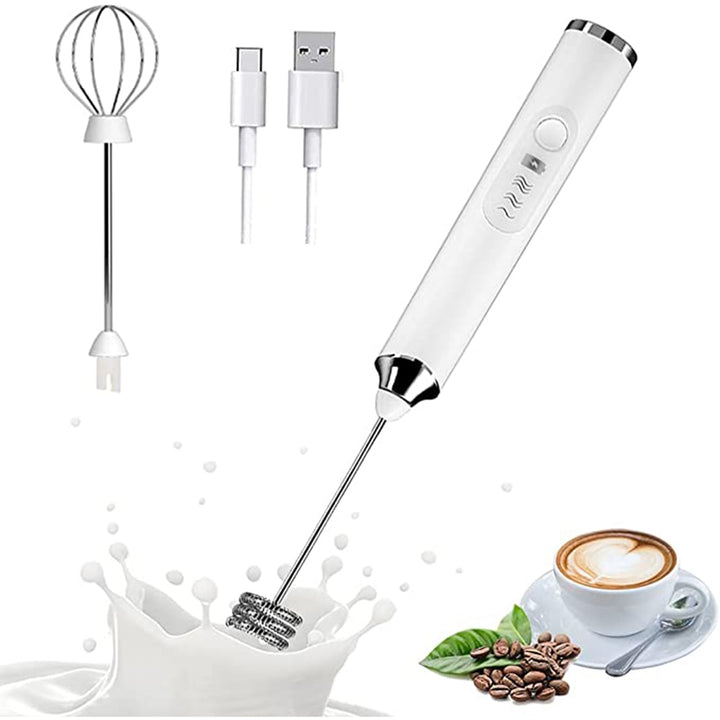 Electric Coffee Mixer Milk Frother USB Rechargeable